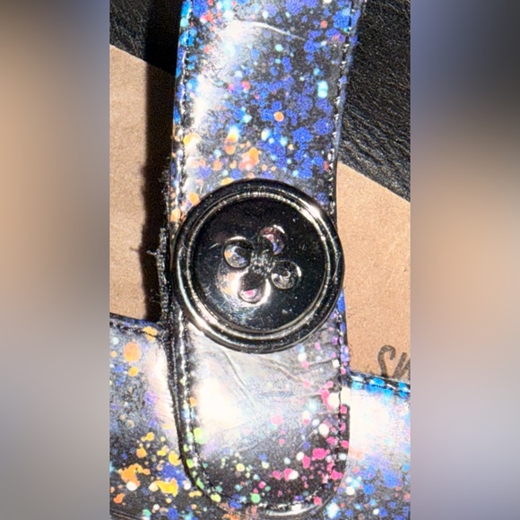 Angies Uniforms Galaxy Print Mary Jane Shoes - Women’s Size 11 - Picture 4 of 8